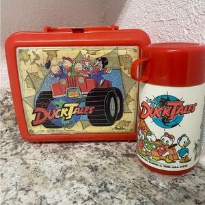 Vintage ducktale lunch box